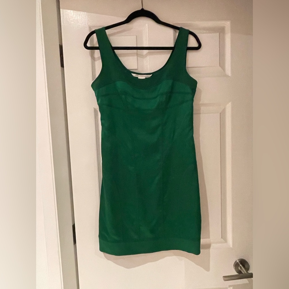DVF Emerald green. Size 6